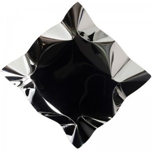 Vassoio quadrato d\'argento